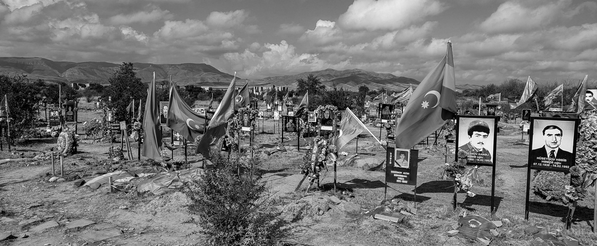 Graveyard near Aghdam (Ağdam)